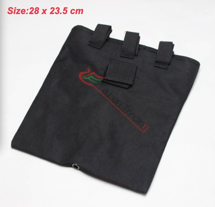 Large Capacity Folding Mag Recovery Dump Pouch W/ Molle loop